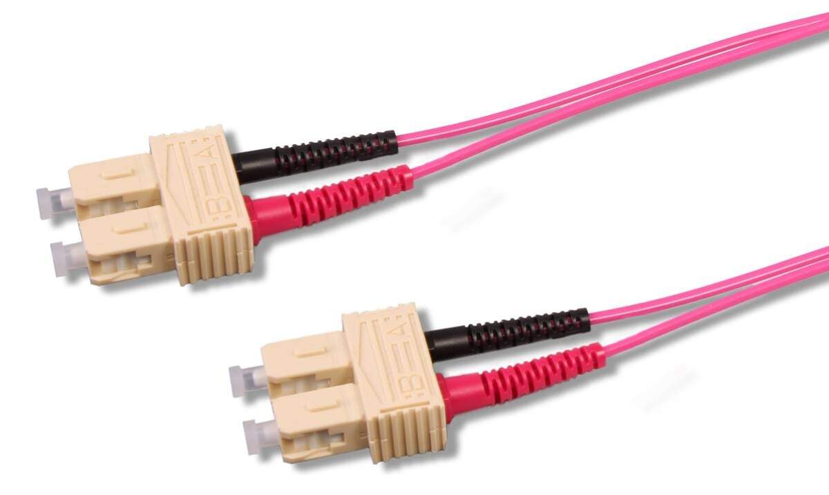 Product Image for Latiguillo óptico OM4 SC-SC Dúplex 50/125 – 10m