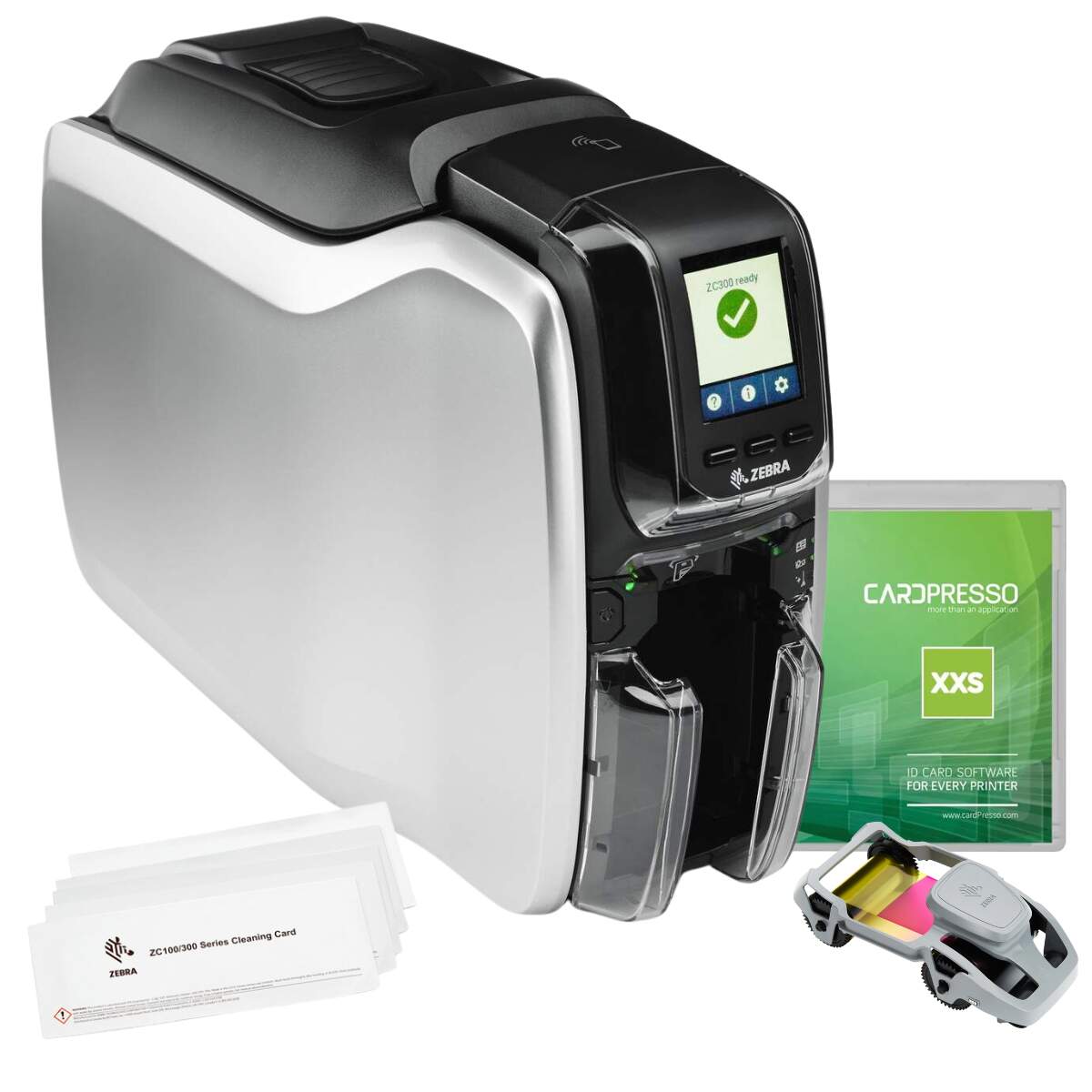Product Image for Kit ZEBRA ZC300 - Una cara | USB