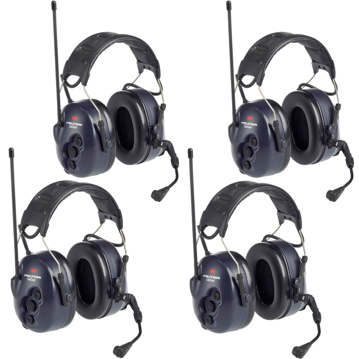 Product Image for Kit de 4 Peltor LiteCom PMR446 - Auriculares Antiruido