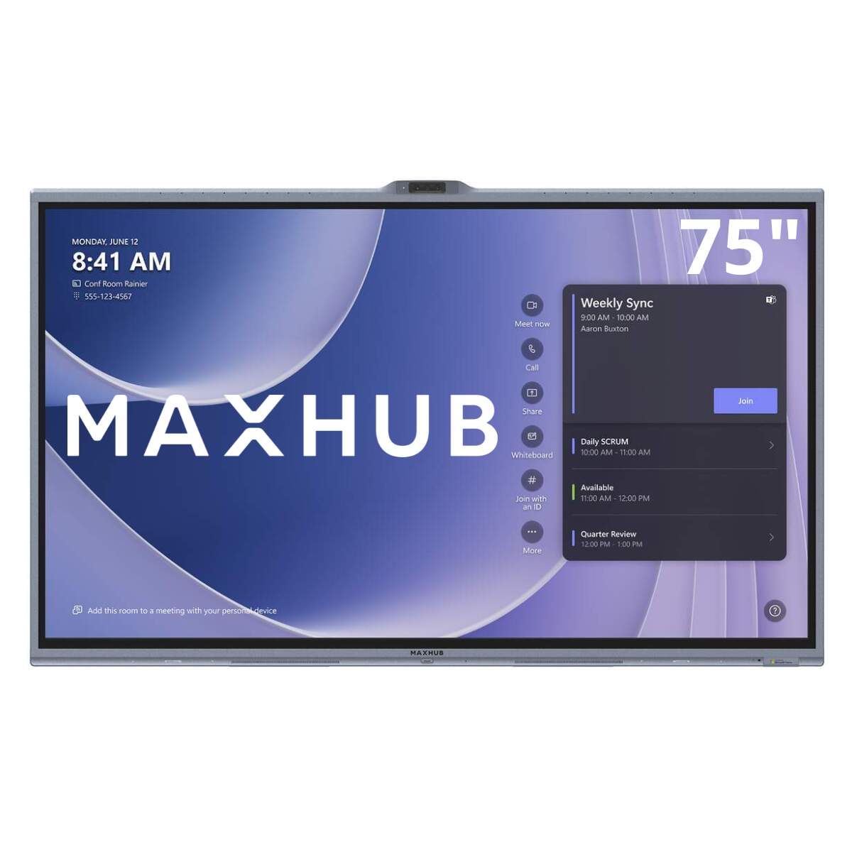 Product Image for Maxhub XBoard para Microsoft Teams Rooms - 75 "