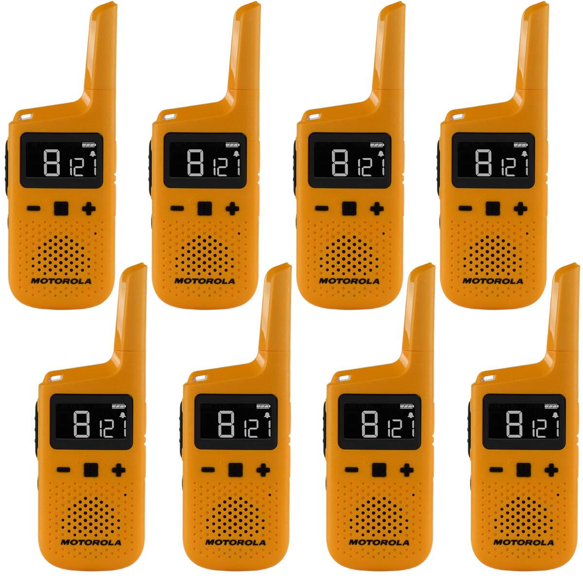 Product Image for Kit de 8 Motorola T72 - Walkie Talkie sin Licencia