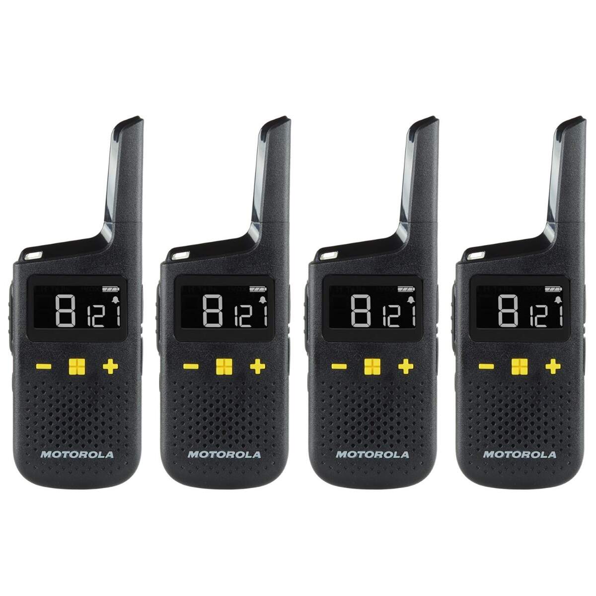 Product Image for Kit de 4 Motorola XT185 + Auriculares - Walkie Talkie sin Licencia