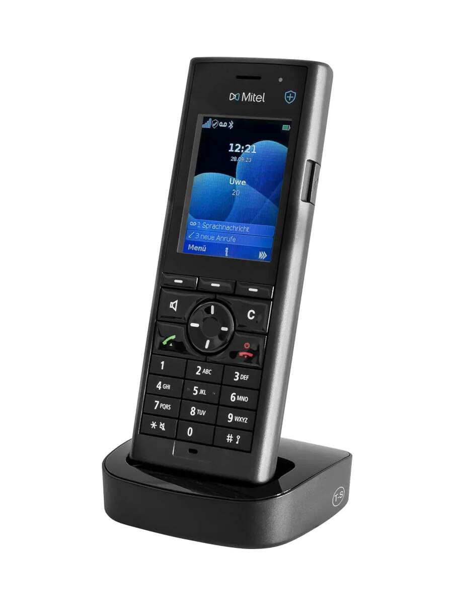 Product Image for Mitel 712dt con base y fuente de alimentación - Teléfono DECT - Combinarse DECT