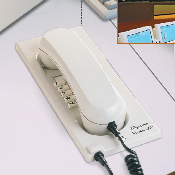 Product Image for Depaepe Platine HD Ã TECLADO 2 memorias Gris - Teléfonos Analógicos - Teléfonos Fijos