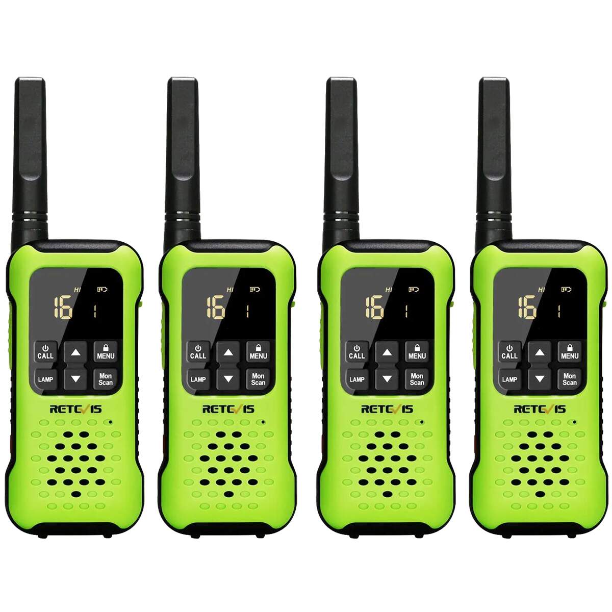 Product Image for Pack de 4 Retevis RT649P 2.0 - Walkie Talkie Profesional Retevis