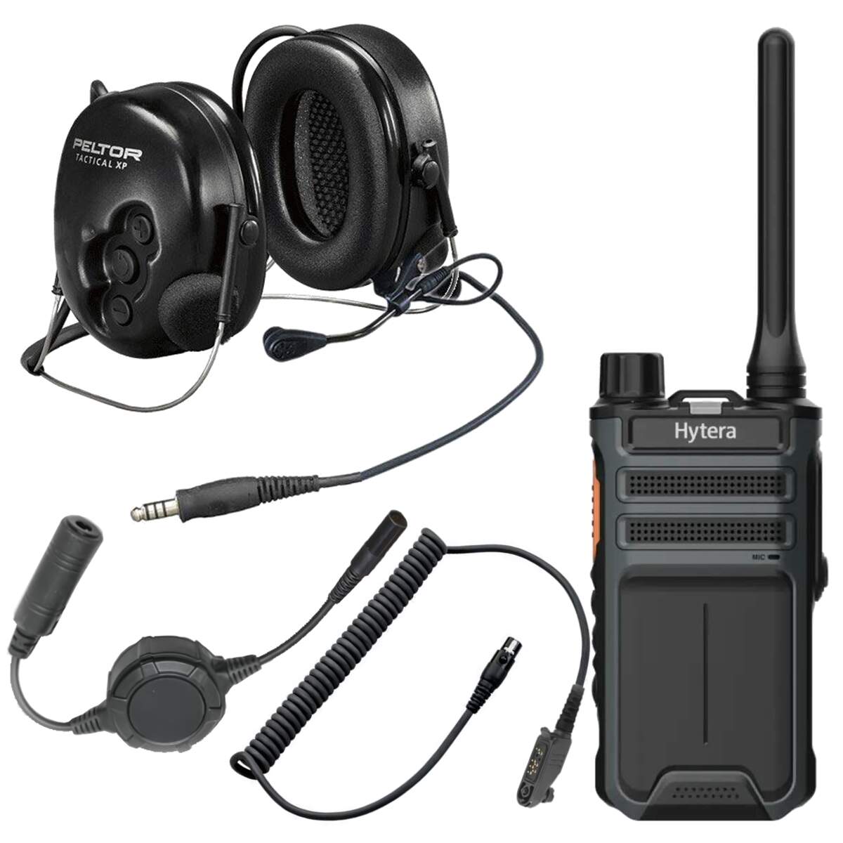 Product Image for Kit casco antibruit y walkie-talkie sin licencia PMR446 - Auriculares Antiruido