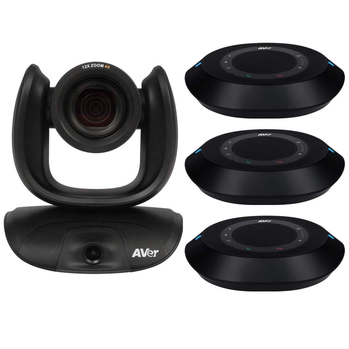 Product Image for AVer VC550 + 2 altavoces de extensión - Kit de Videoconferencia - Sistema de Videoconferencia