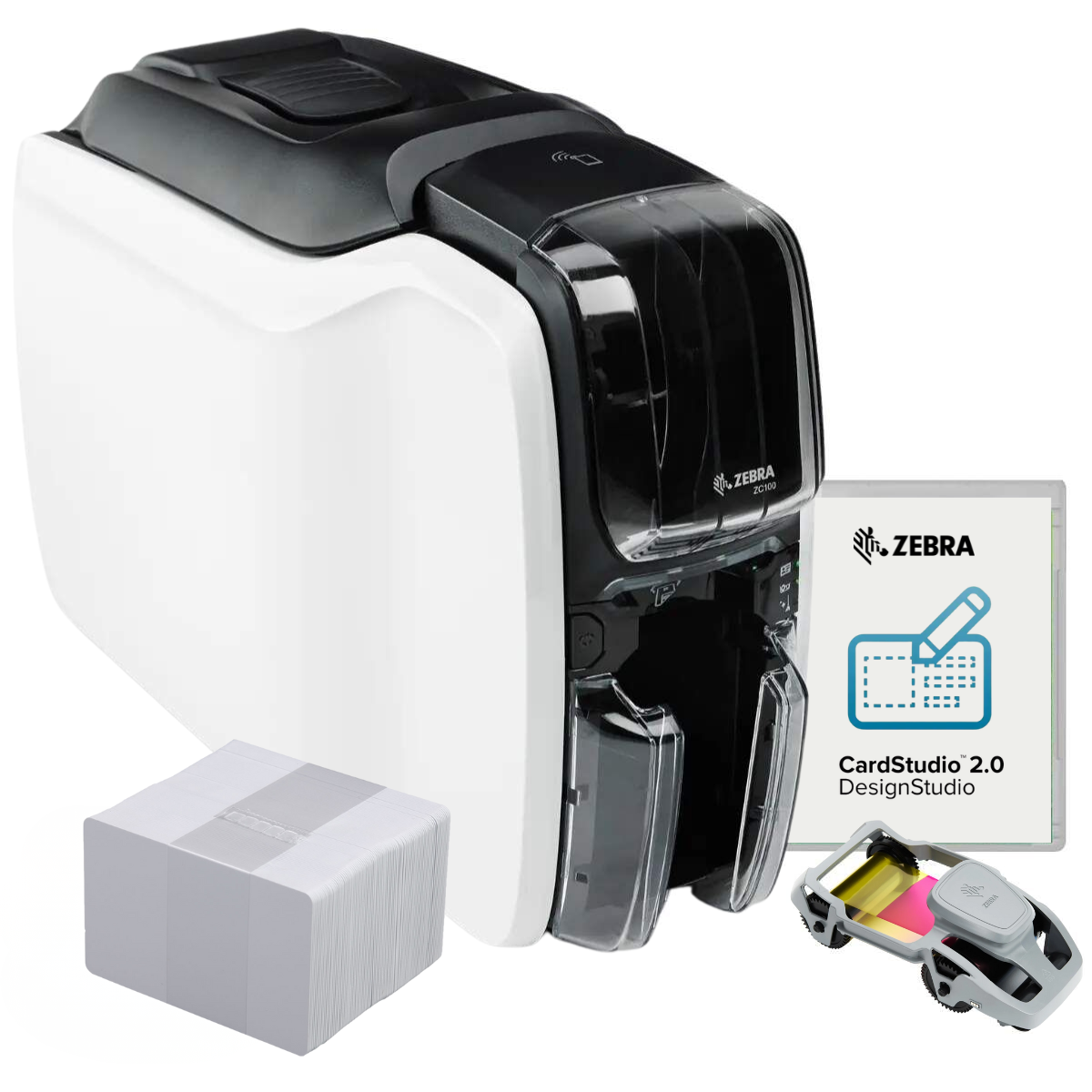 Product Image for Kit ZEBRA ZC100 - Monoface | USB