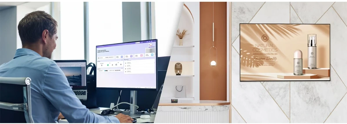 Software de señalización digital en la nube LG