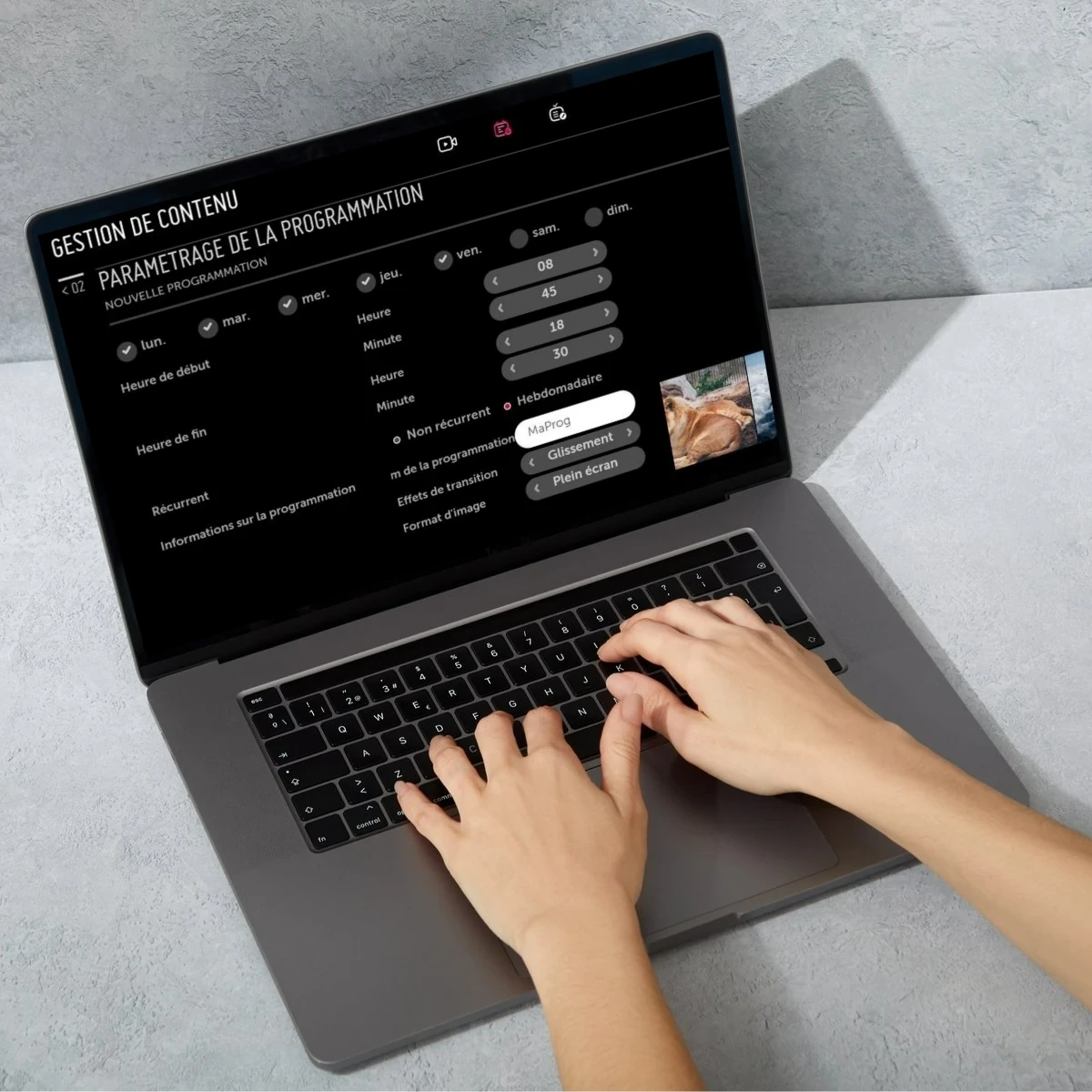 lg Señalización webos