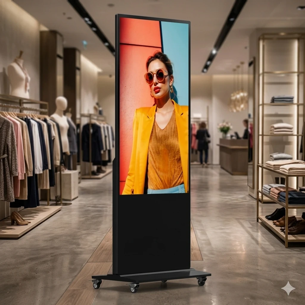 Totem vídeo 4K HikVision