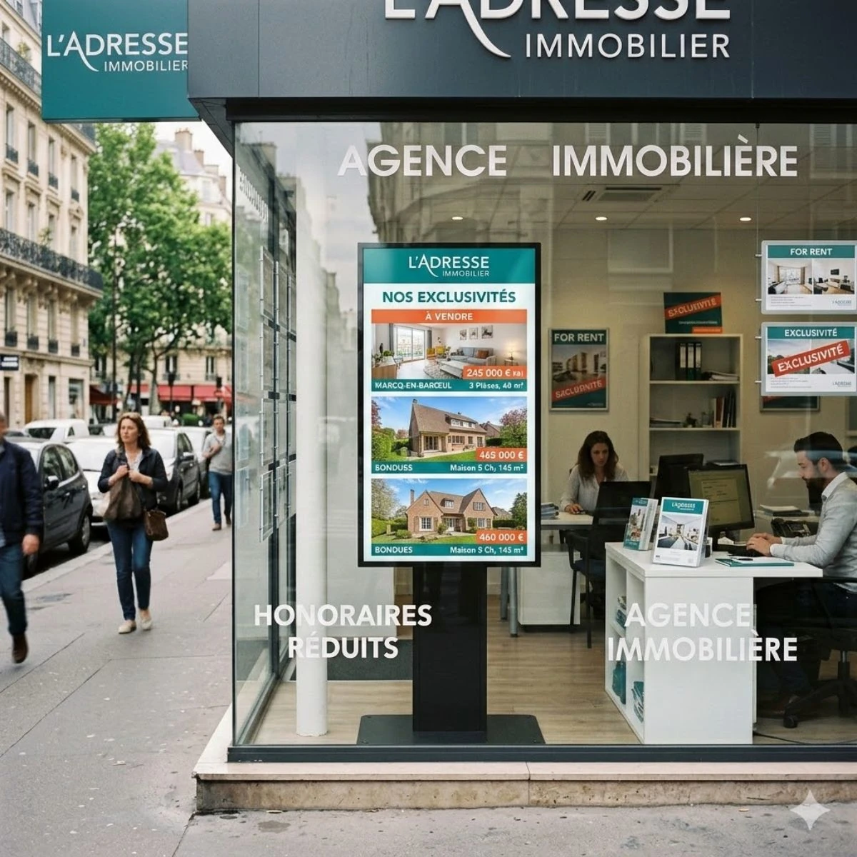 pantalla para escaparate iiyama