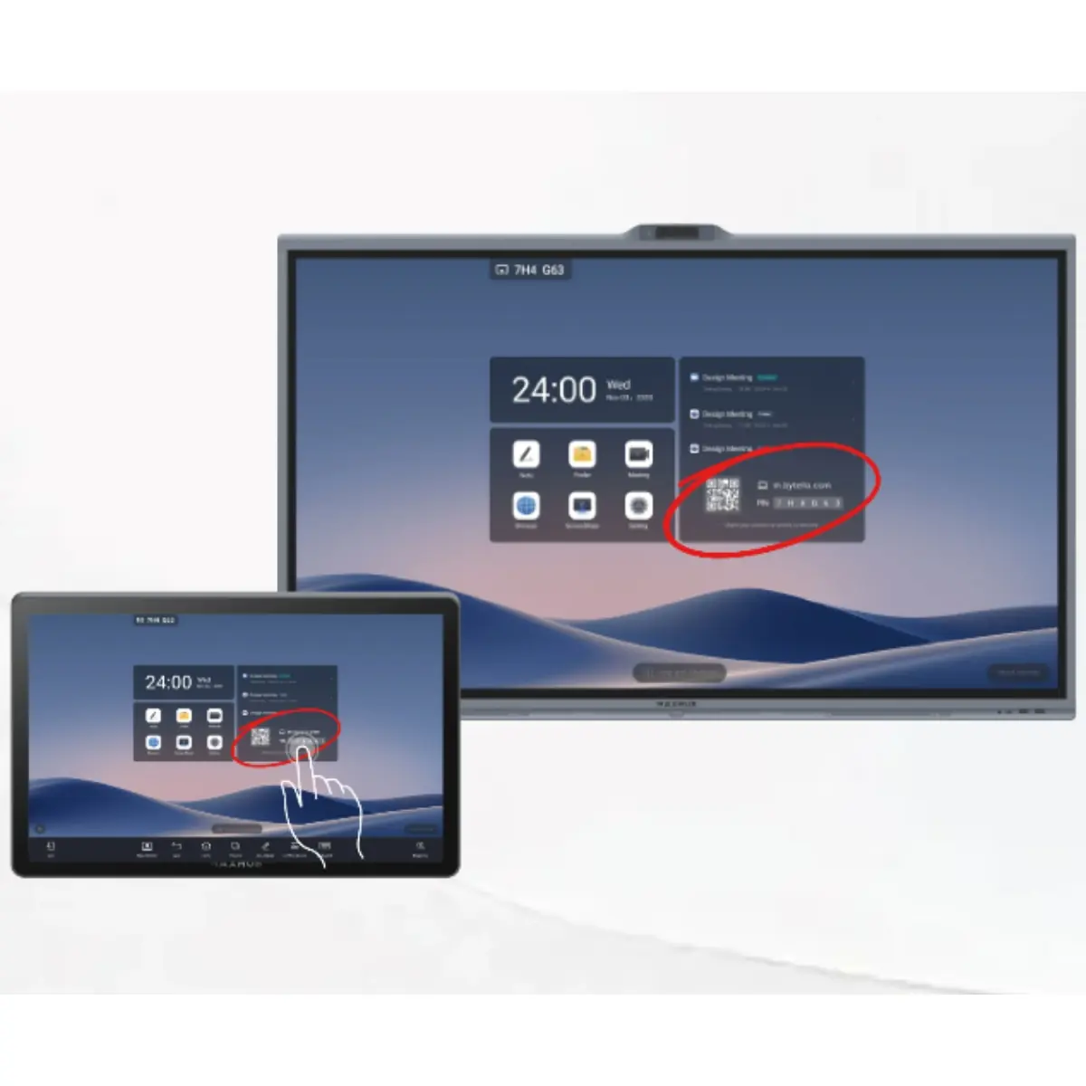 Maxhub tablette Touch Console - TCP30M detalle