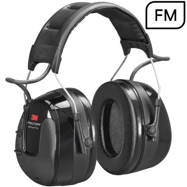 Peltor WorkTunes Pro FM Radio - auriculares antirruido para trabajos para artesanos