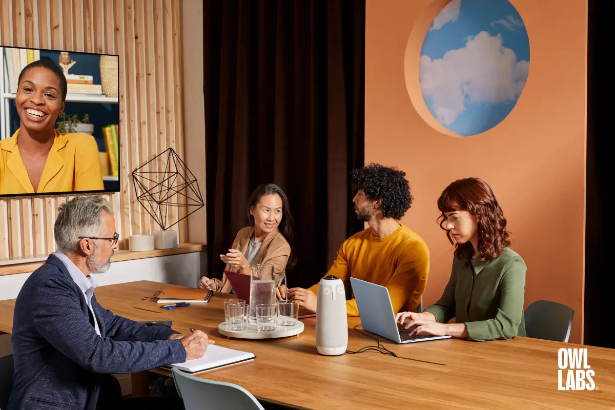 Solución de videoconferencia inteligente de 360°