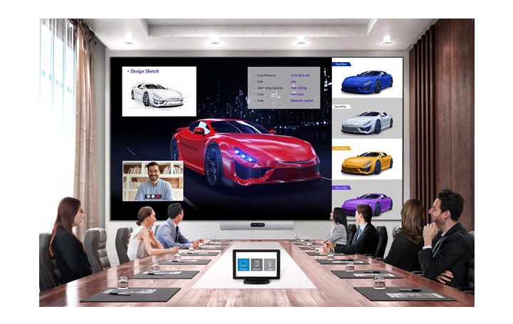 LG Precio micro LED magnético LG magnit écran led pour entreprise