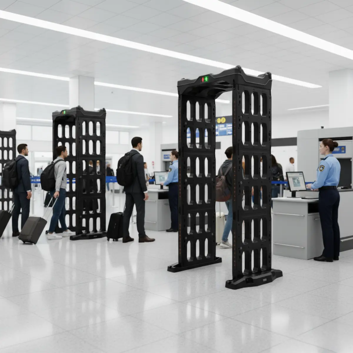 Detector de metales de paso para empresa de seguridad privada
