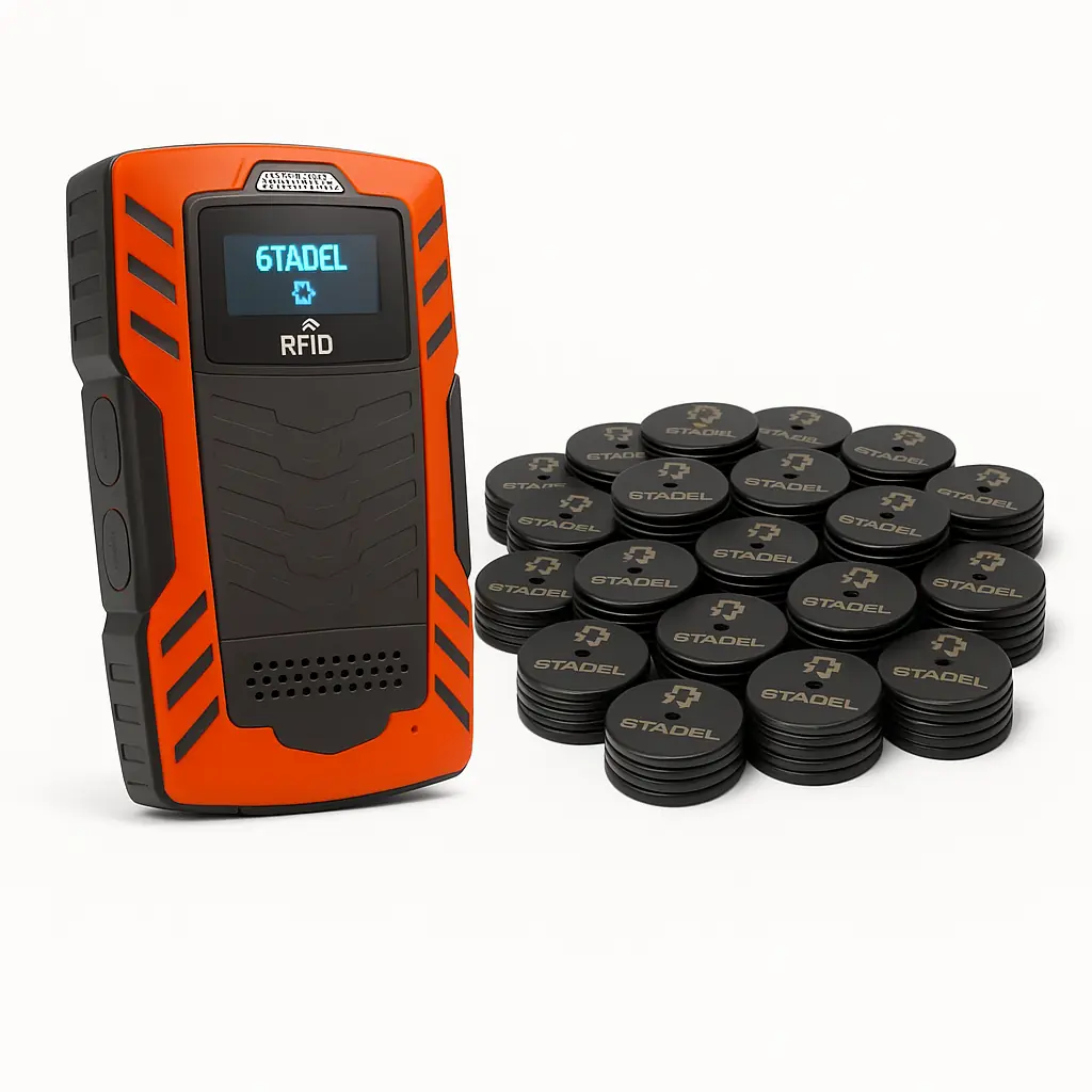 Kit Controlador de patrulla CR-600 + 40 etiquetas RFID