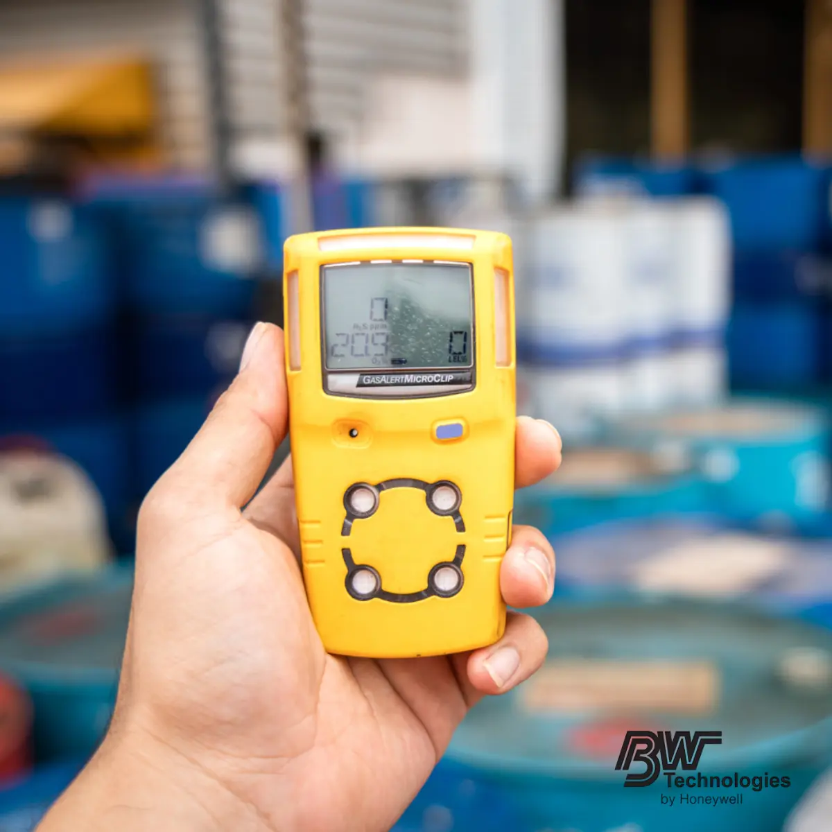 Detector de fugas de gas Honeywell MicroClip X3 ATEX