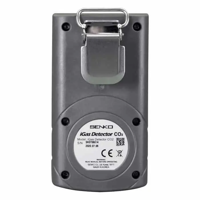 Pantalla LCD iGas CO2