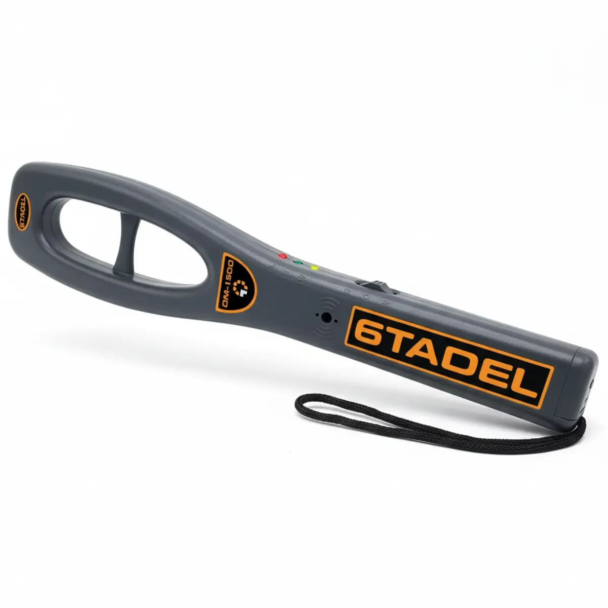 Vista frontal del detector de metales Super Scanner 6TADEL DM1500