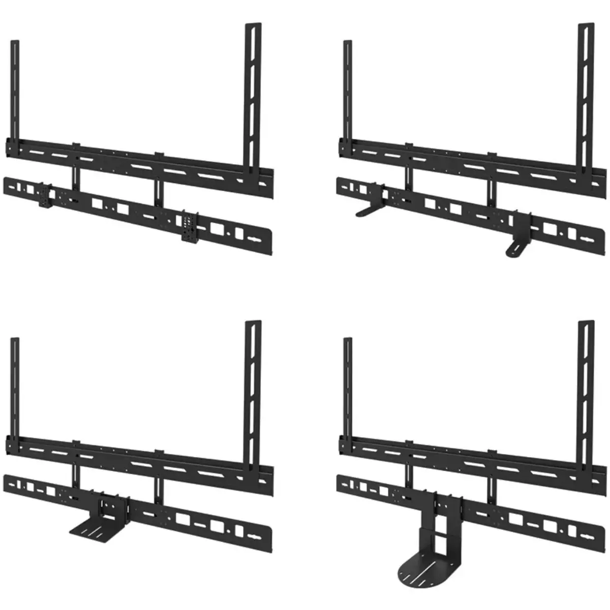 Uso del kit soporte universal para barra de vídeo - AV30-500BL