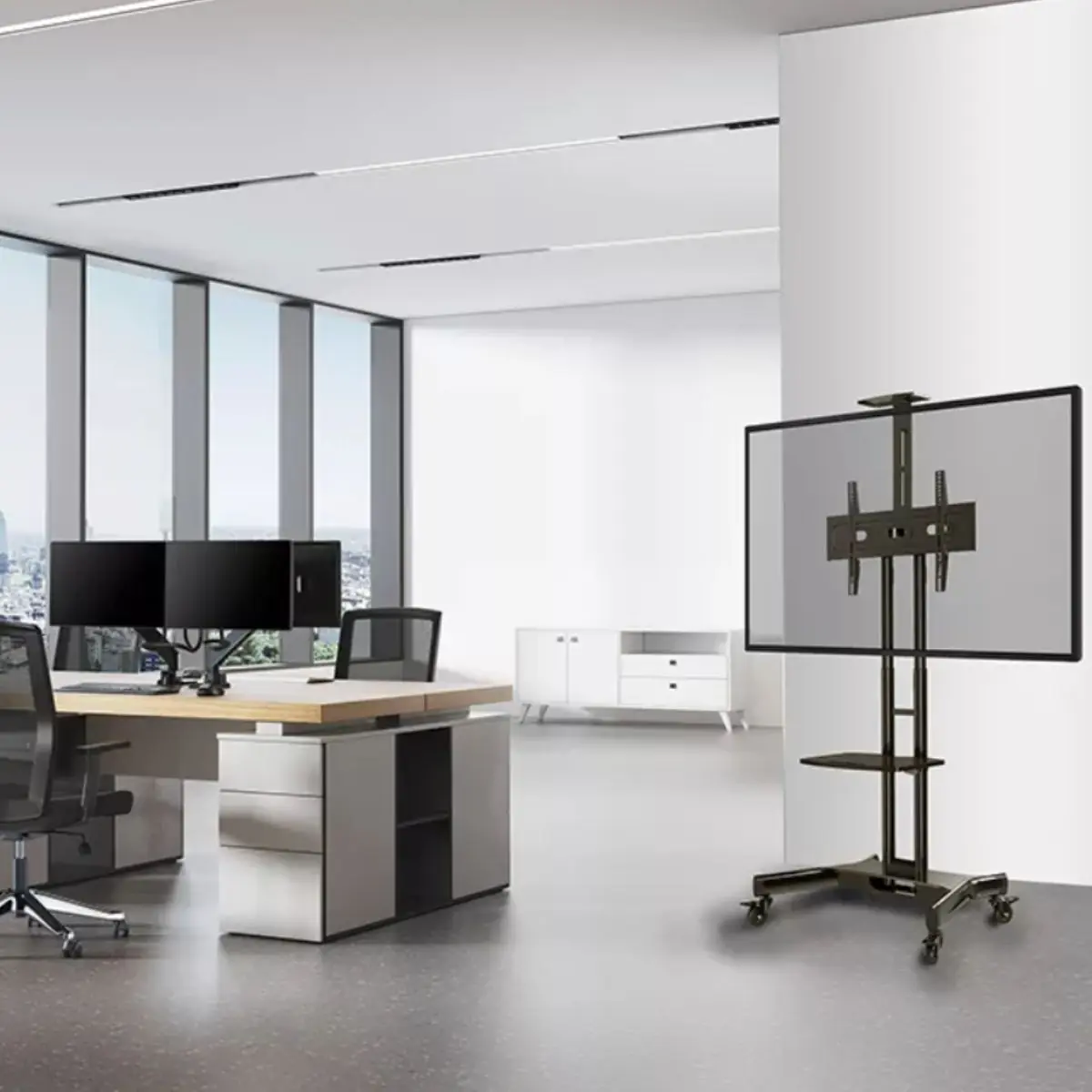 Soporte móvil para empresa - NM-M1700BLACK