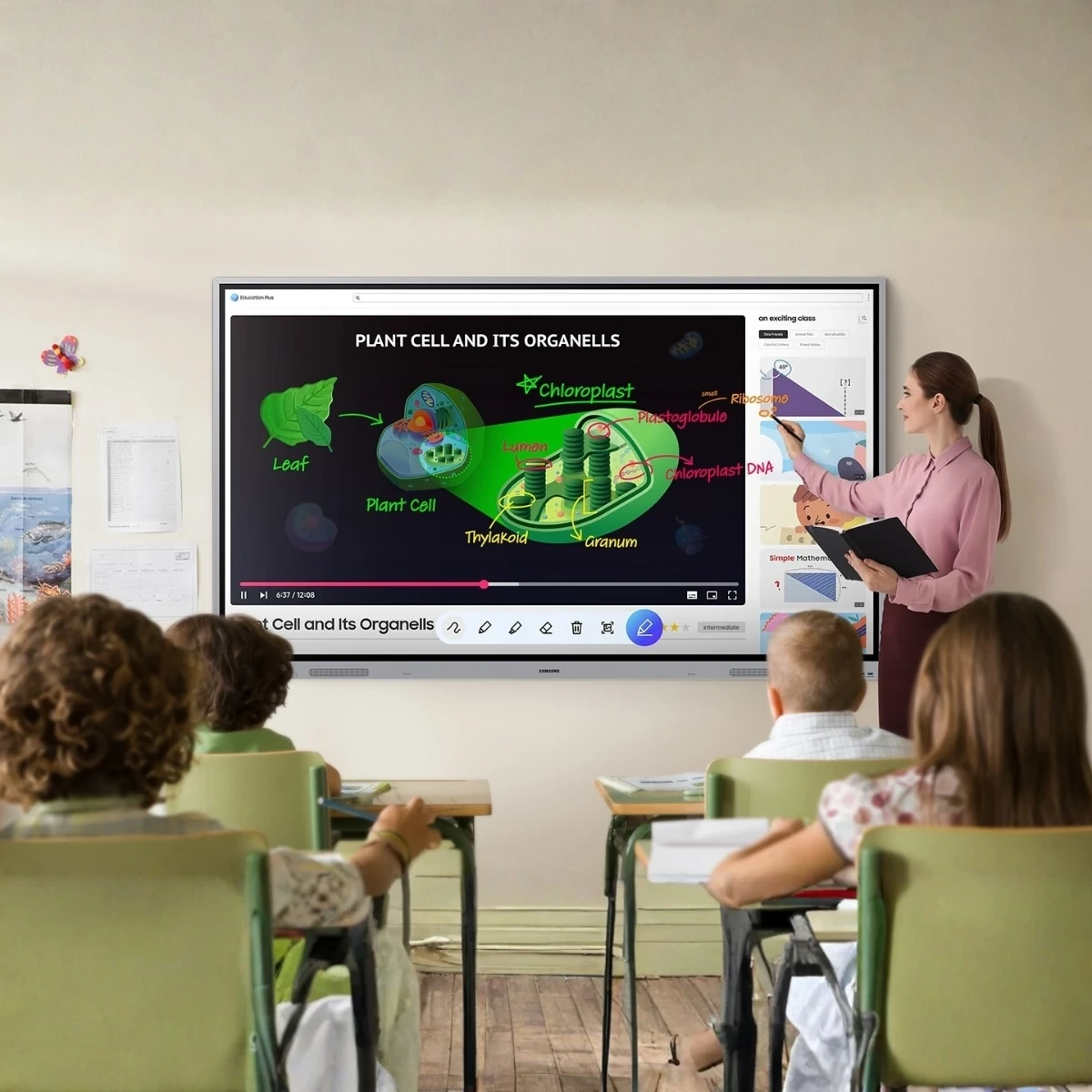 pantalla sin sistema operativo Samsung