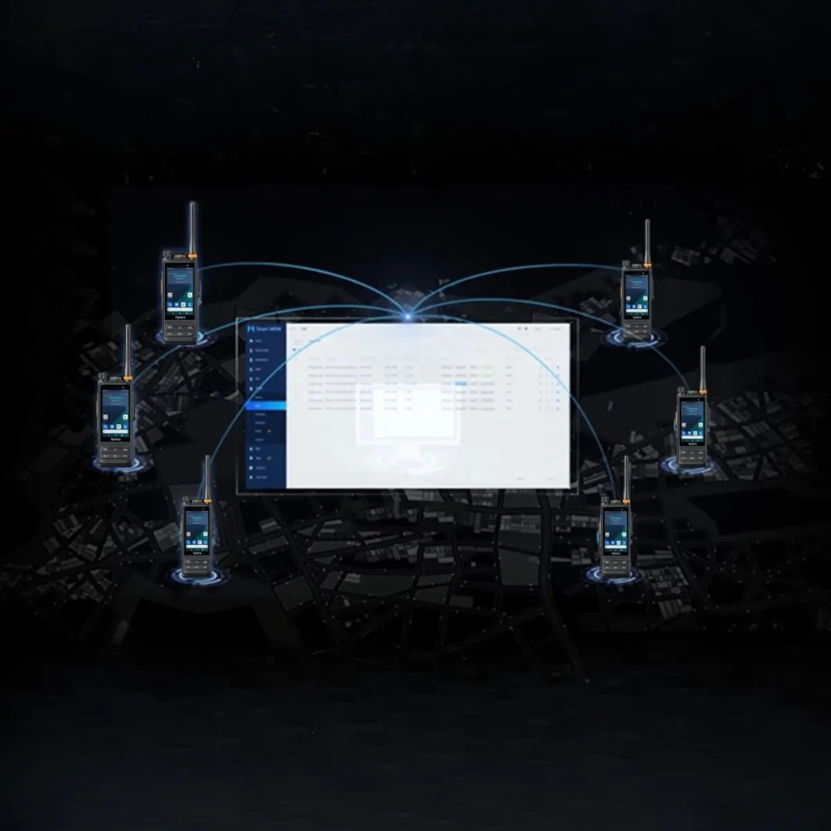 Compatibilidad de accesorios Hytera PDC690