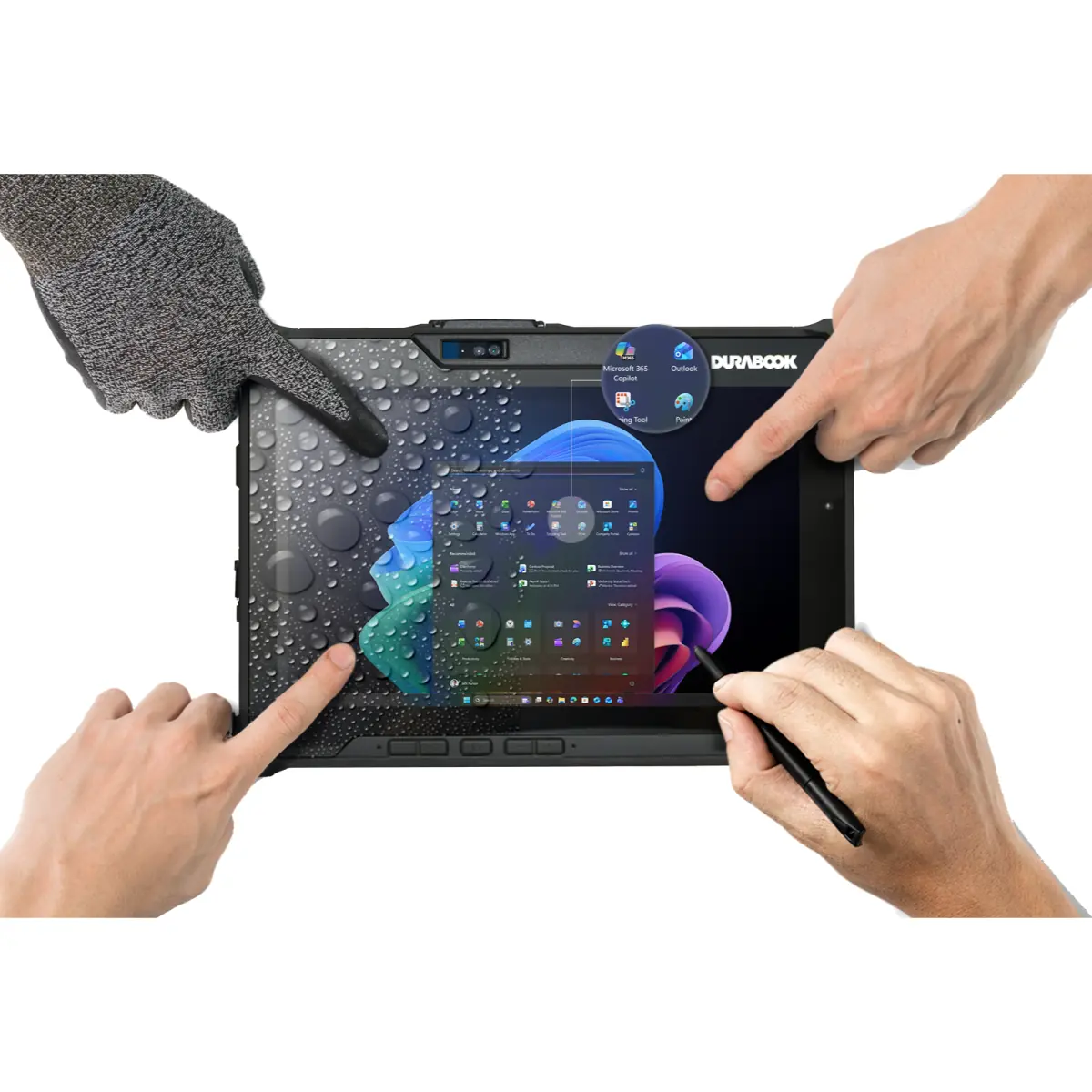 Durabook R10 Copilot+ PC - tableta de terreno