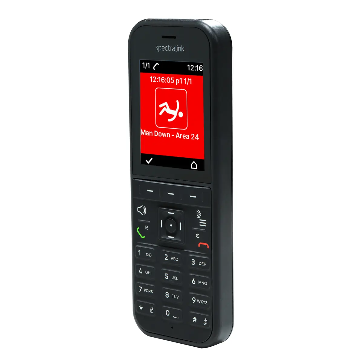 Spectralink S37 - teléfono dect trabajador aislado