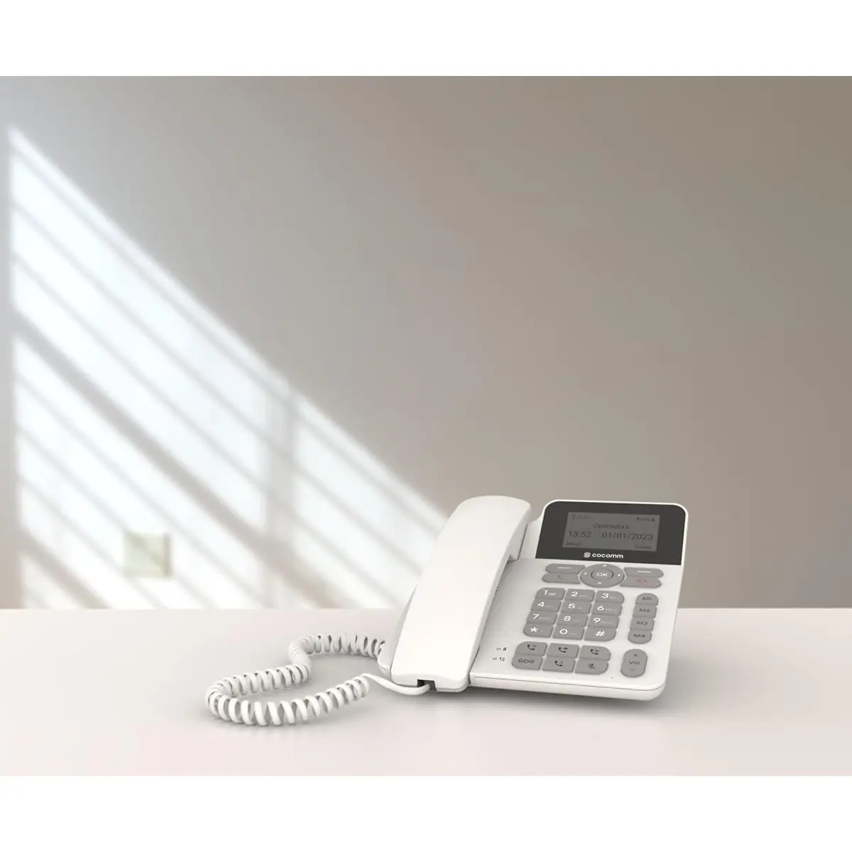 Cocomm F360 teléfono fijo inalámbrico con tarjeta SIM