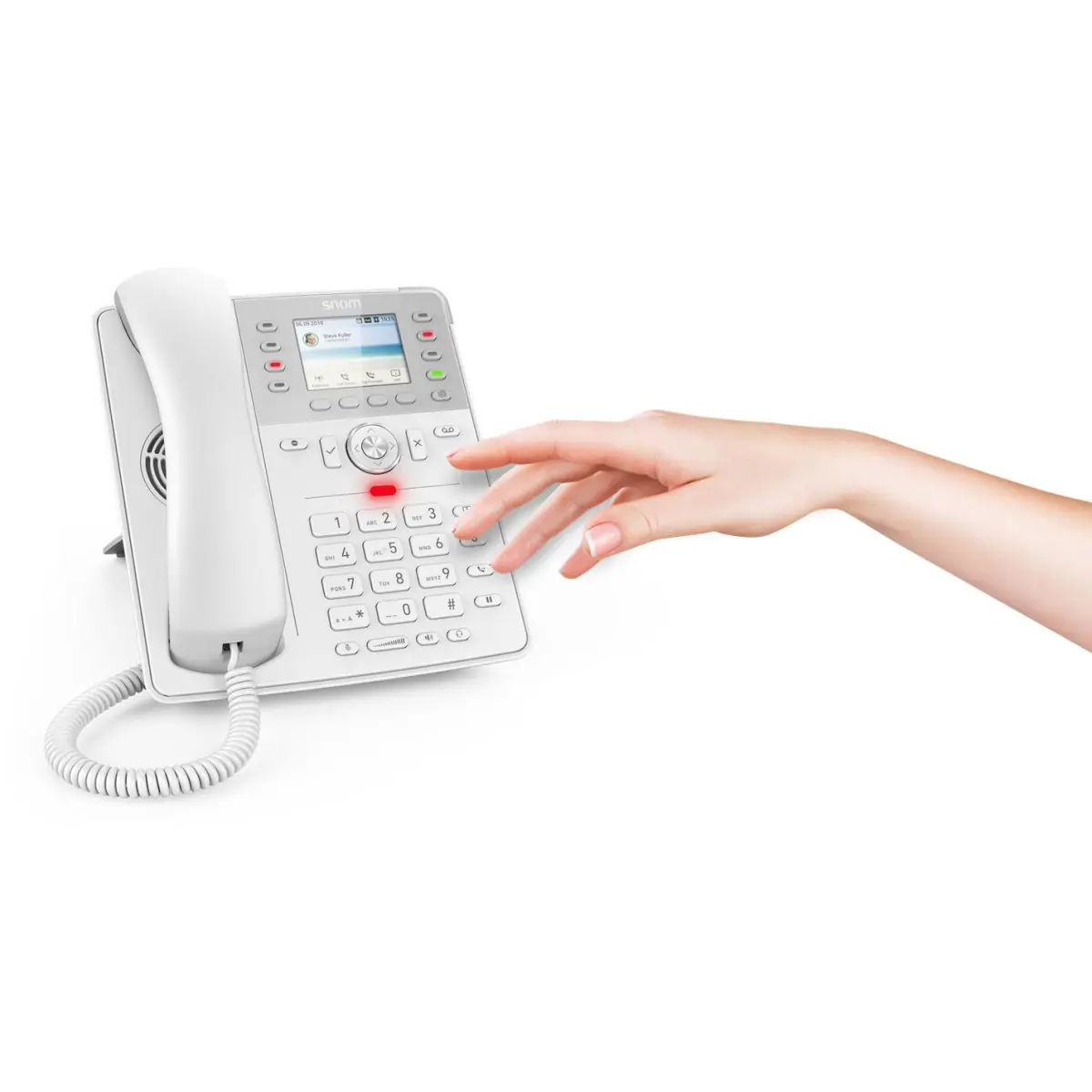 Detalle Snom D735 Blanco