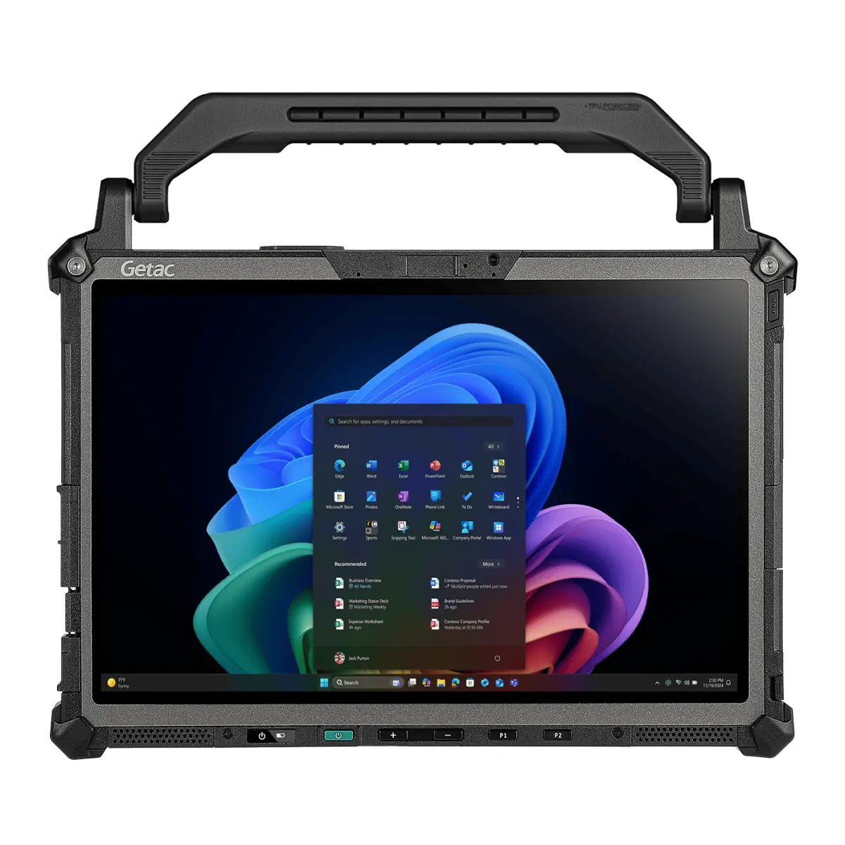 Getac f120 - Matriz reforzada contra IA