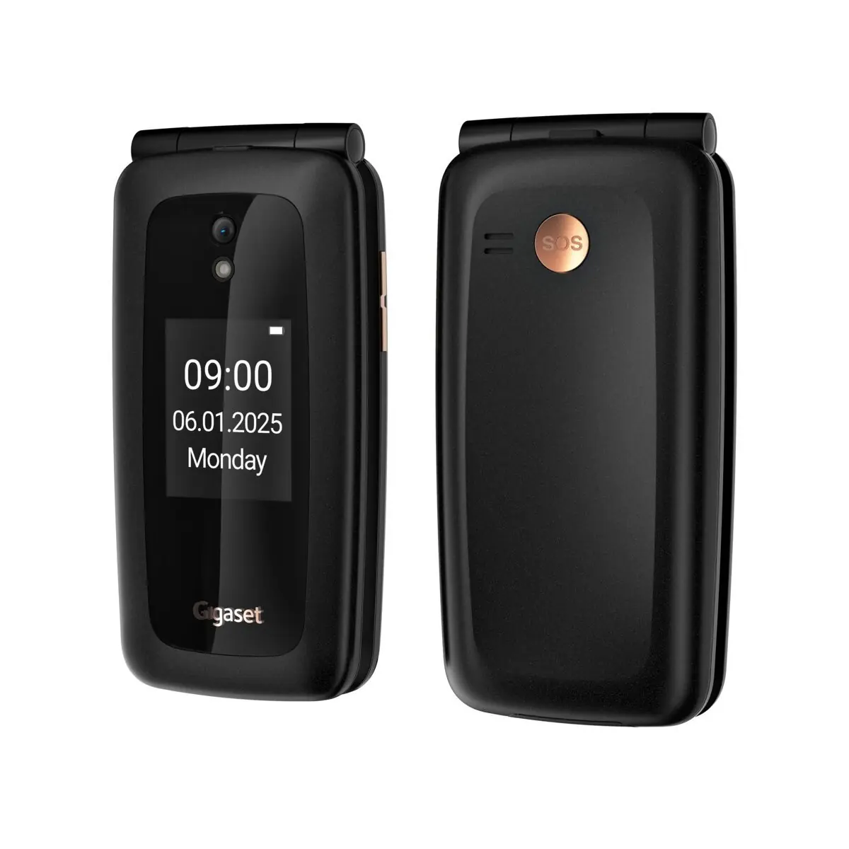 Gigaset GL795 teléfono para personas mayores con tapa