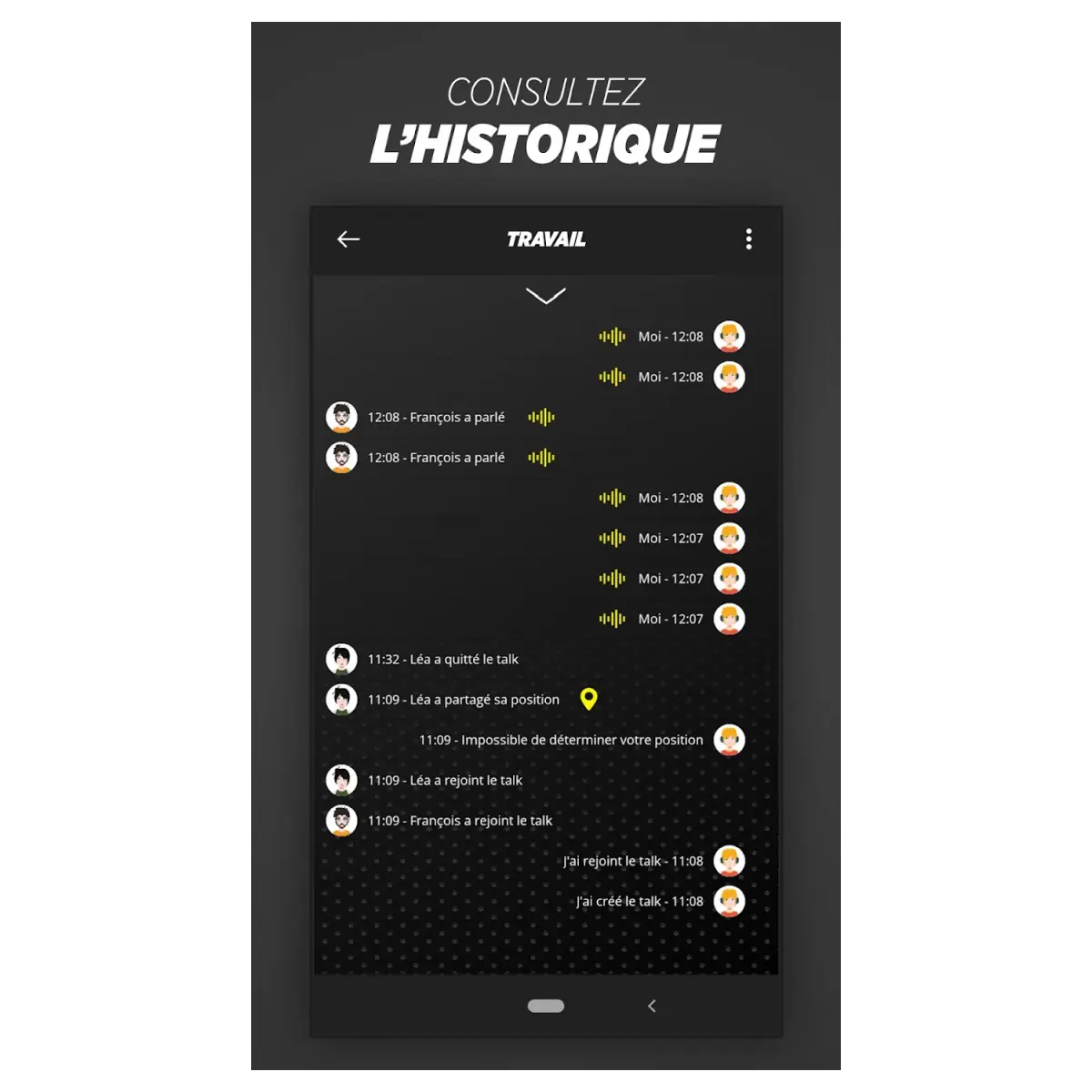 Crosscall X-Talk - aplicación PTT