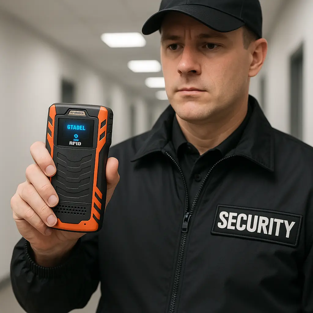 Guardia de seguridad con CR-600