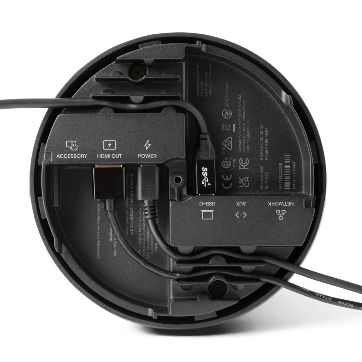 Conexión de Owl Labs meeting owl 5 pro